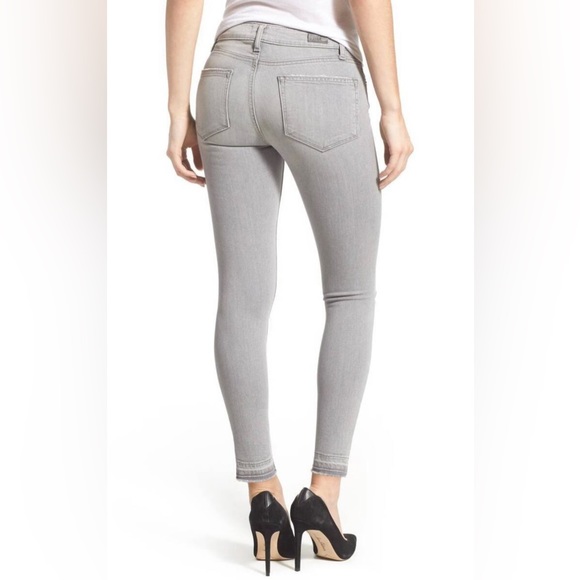 PAIGE Verdugo Ankle - Dove Grey Dest. - Picture 3 of 10